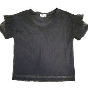 EC TEN SIXTY SHERMAN GIRLS LAYERED TOP SZ. M